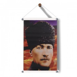 Atatürk Resimli Poster 30x50 cm Atatürk Resimli Poster 30x50 cm