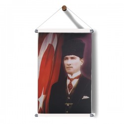 Atatürk Resimli Poster 30x50 cm Atatürk Resimli Poster 30x50 cm