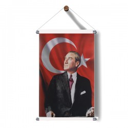 Atatürk Resimli Poster 30x50 cm Atatürk Resimli Poster 30x50 cm