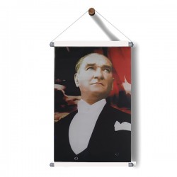 Atatürk Resimli Poster 30x50 cm Atatürk Resimli Poster 30x50 cm