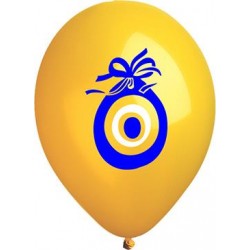 Nazarlıklı Sarı  Balon (100'lü) Nazarlıklı Sarı  Balon (100'lü)