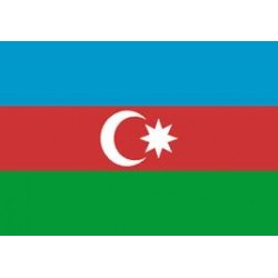 Azerbaycan Bayrağı 30*45 cm (Saten) Azerbaycan Bayrağı 30*45 cm (Saten)