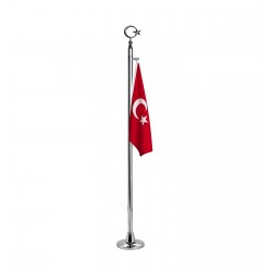 Şehitlik Krom Bayrak Direği 