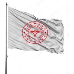 Sağlık Bakanlığı Bayrağı 100x150 cm Sağlık Bakanlığı Bayrağı 100x150 cm