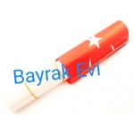 Çubuklu Türk Bayrağı  (40'li)  Büyük Boy