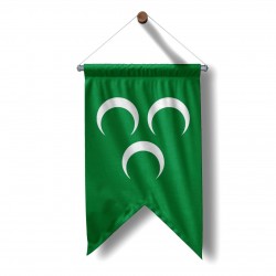 Yeşil Üçhilal Bayrak 50x75 cm Yeşil Üçhilal Bayrak 50x75 cm