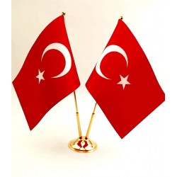Çiftli Gold Türk Masa Bayrağı