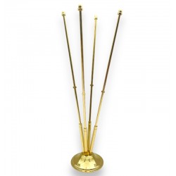 Dörtlü (4'lü) Gold Masa Bayrak Direği Dörtlü (4'lü) Gold Masa Bayrak Direği