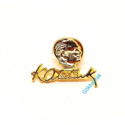 Atatürk İmzalı Yaka Rozet (Sarı) Atatürk İmzalı Yaka Rozet (Sarı)