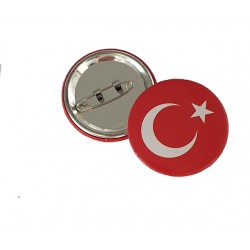 Bayrak Rozeti-Buton Rozet  Bayrak Rozeti-Buton Rozet