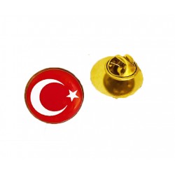 Yuvarlak Bayrak Rozeti Yuvarlak Bayrak Rozeti